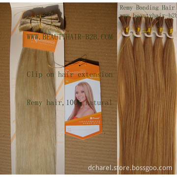 U Tip Clip on Human Hair Extension